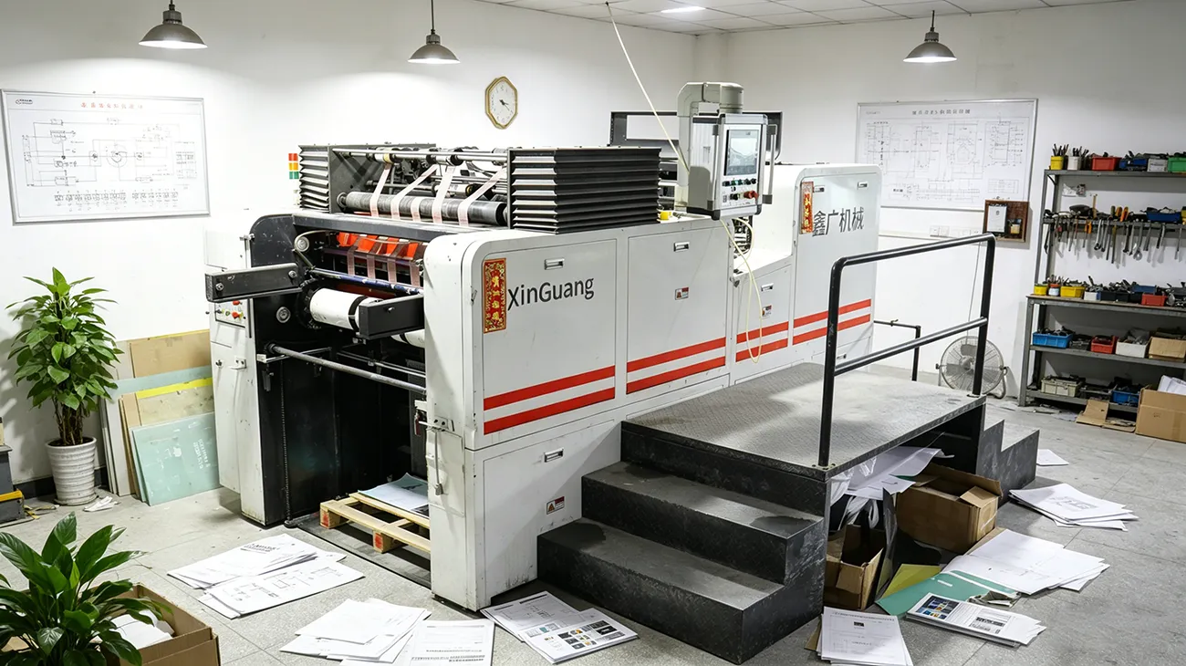 Automatic hot stamping machine