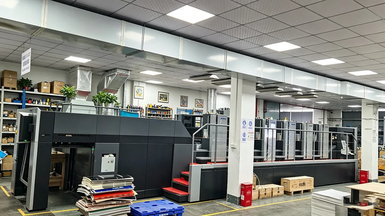 CMYK four-color printing press