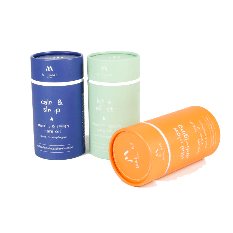 Custom cylindrical boxes