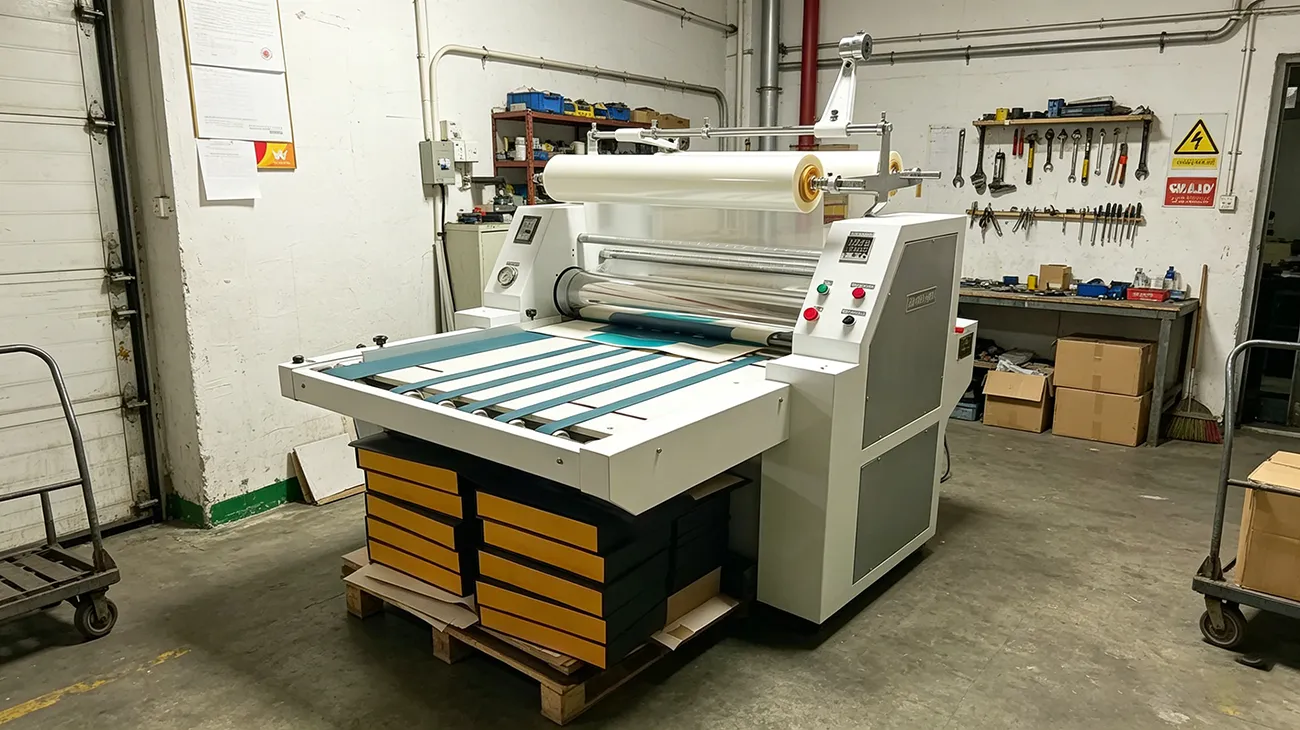 Hydraulic laminating machine