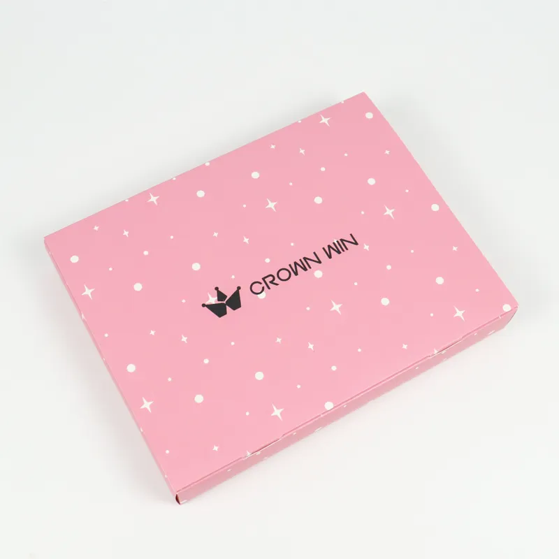 Custom Printed Pink Folding Perfume Packaging Box for Skincare & Perfume Sets