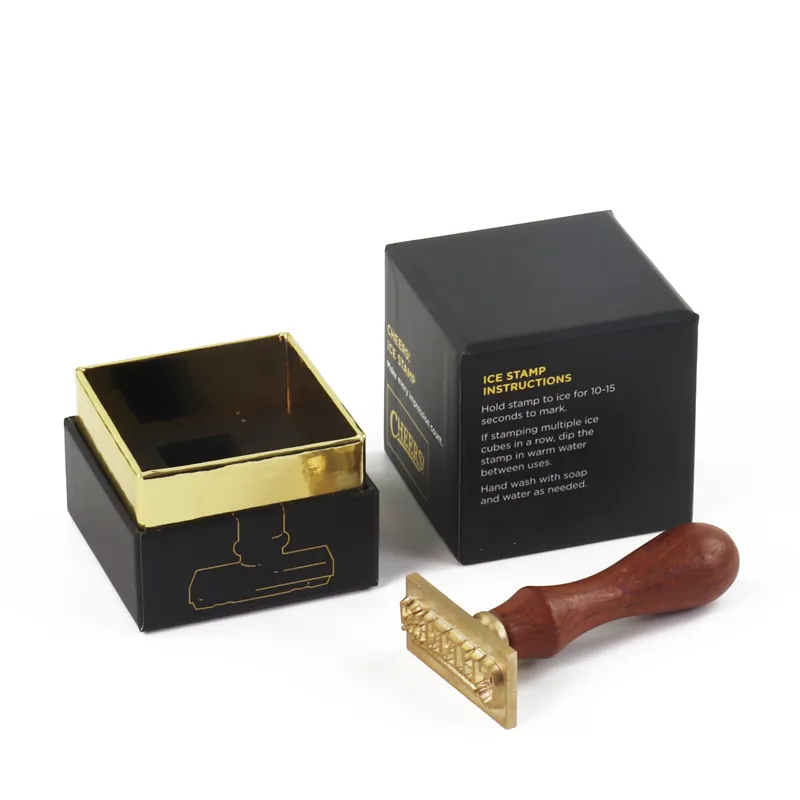Custom Matte Black Rigid Lid and Base Box – Square Two-Piece Luxury Gift Packaging Box