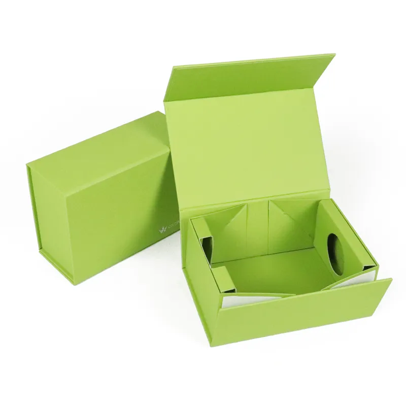 Custom One-Piece Folding Box – Premium Flat-Shipping Foldable Rigid Packaging