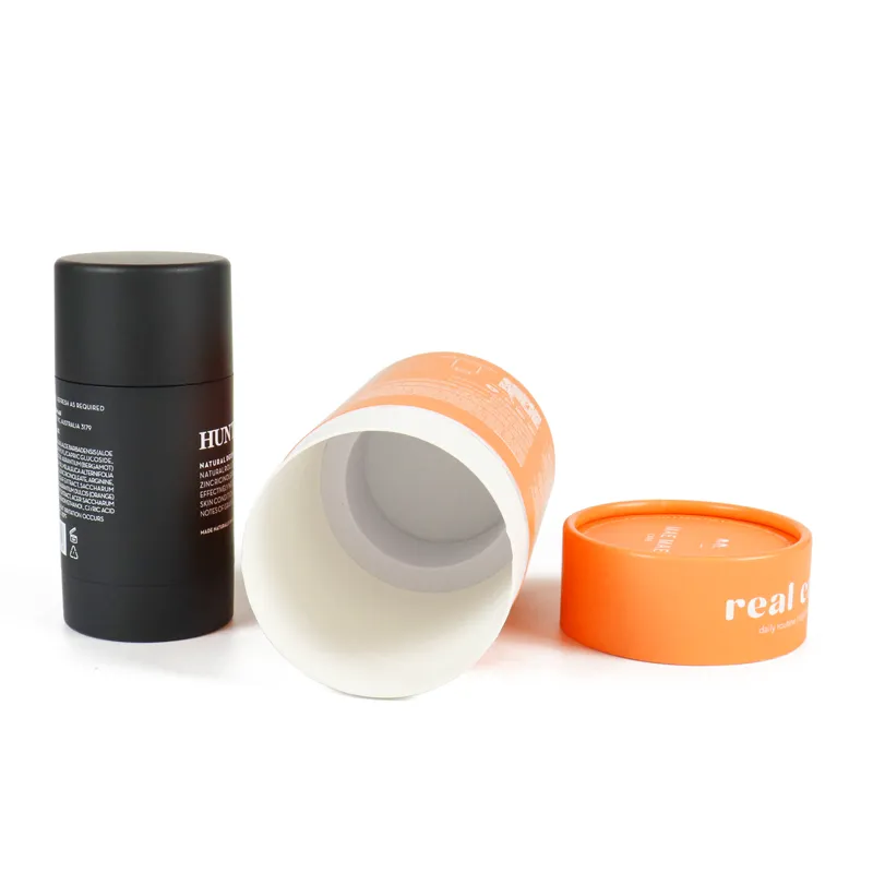 Custom Matte Paper Cylinder Box – Recyclable Round Tube Cylinder Box For Skincare & Oral Care Oil