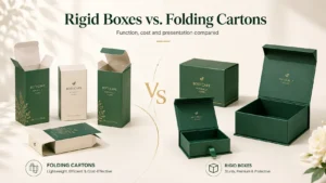 Crown Win Box Manufacturer factory warehouse forklift loading bulk custom rigid boxes and folding carton orders into shipping container for global beauty brand clients