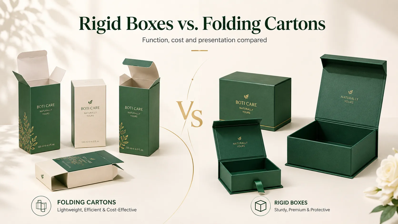 Crown Win Box Manufacturer factory warehouse forklift loading bulk custom rigid boxes and folding carton orders into shipping container for global beauty brand clients