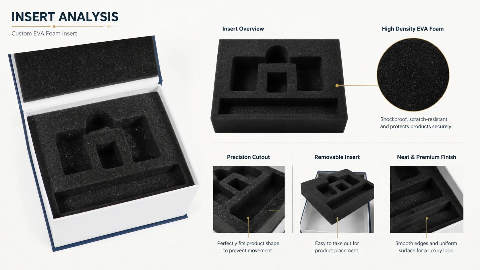 Custom-Printed Square Rigid Magnetic Box with Full-Color Graphics – Protective Packaging Designed for Electronic Data Loggers and Precision Instruments-lining