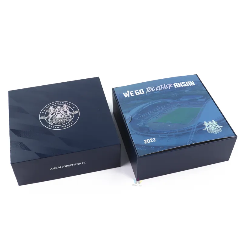 Open flip lid custom printed essential oil boxes showing clean blank white inner lining and sturdy foldable paper construction