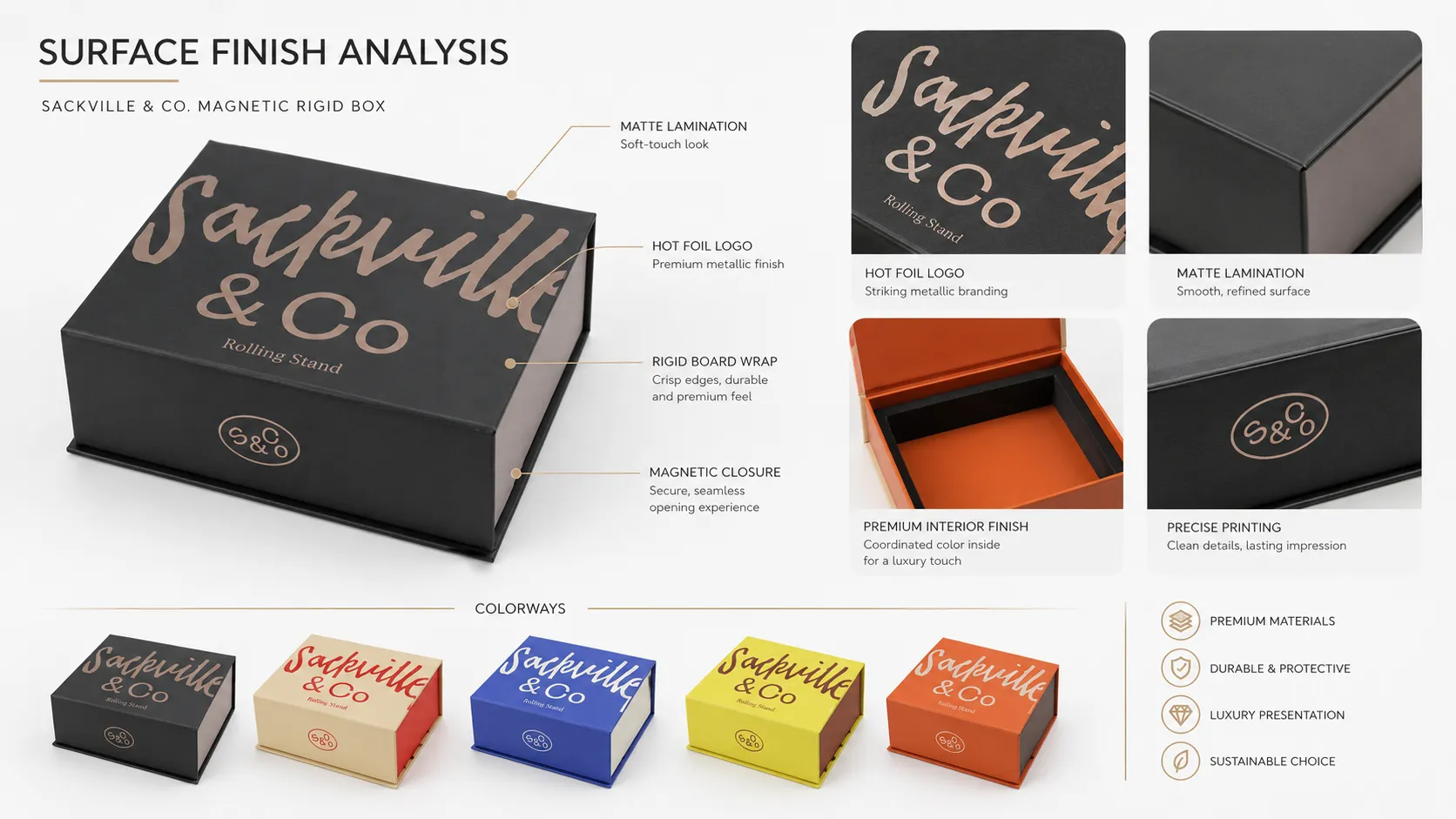 Custom Printed Magnetic Box – Rigid Magnetic Flip Gift Box with Precision Molded EVA Foam Insert, Colorful Custom Packaging for Accessories & Merchandise-process