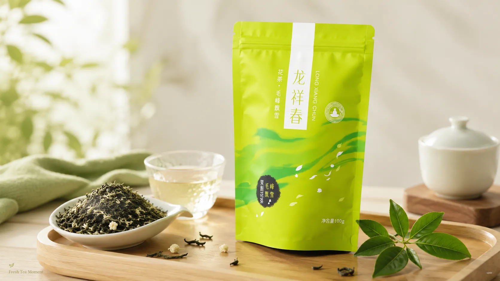 Custom Tea Packaging Resealable Aluminum Foil Stand‑Up Pouch Bags for Loose Leaf Tea-Application Scenarios