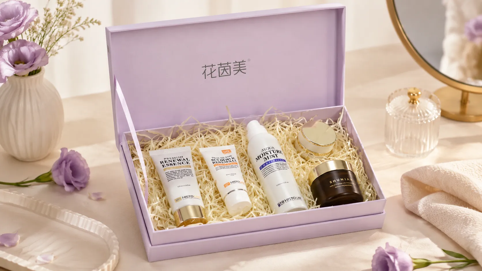Custom Rigid Magnetic Skincare Packaging Gift Box | Luxury Skincare Set Box-Application Scenarios