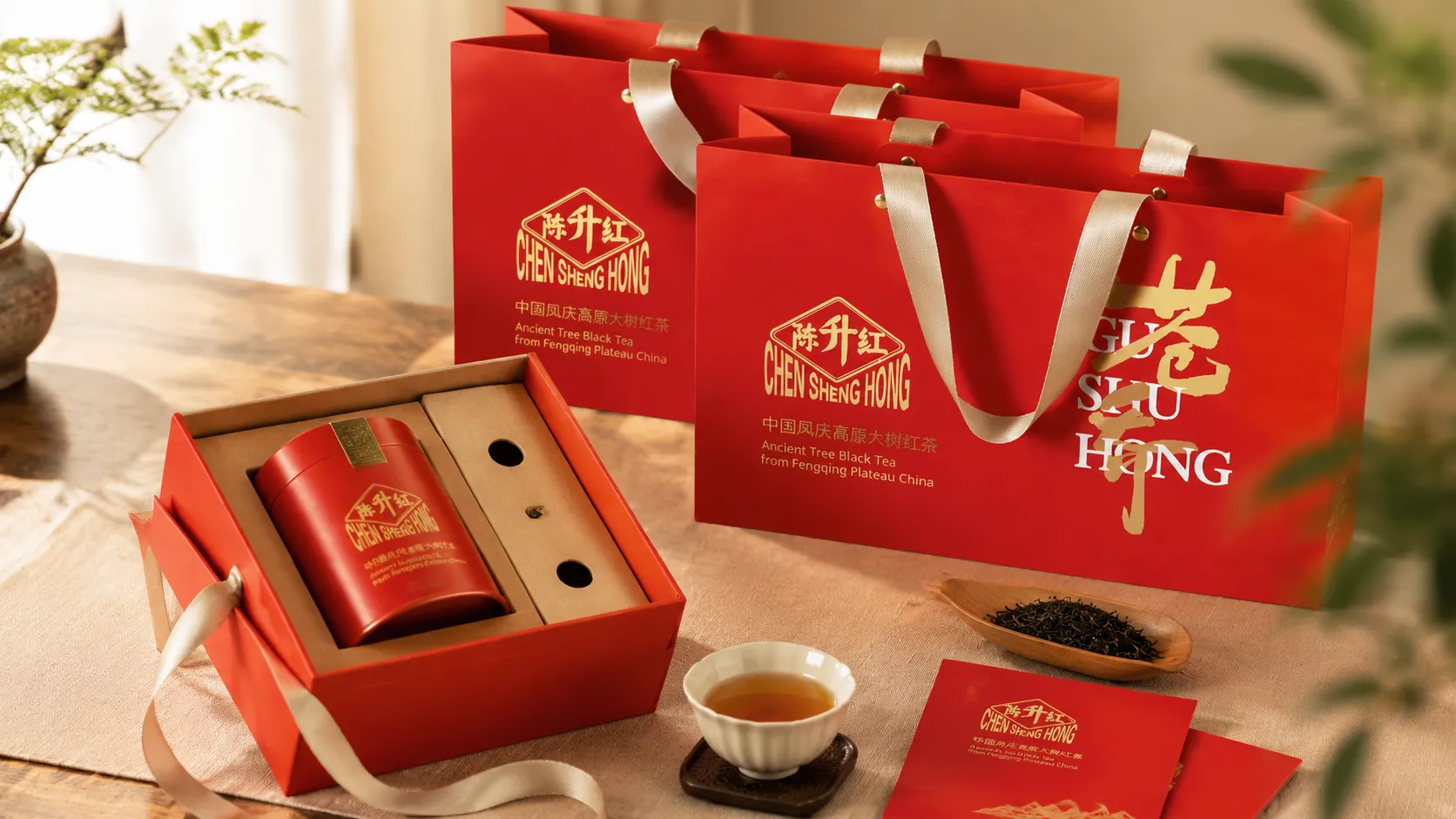 Custom Luxury Tea Packaging Paper Gift Bags, Hot Foil Printed Custom Logo Tea Brand Handbags-Application Scenarios