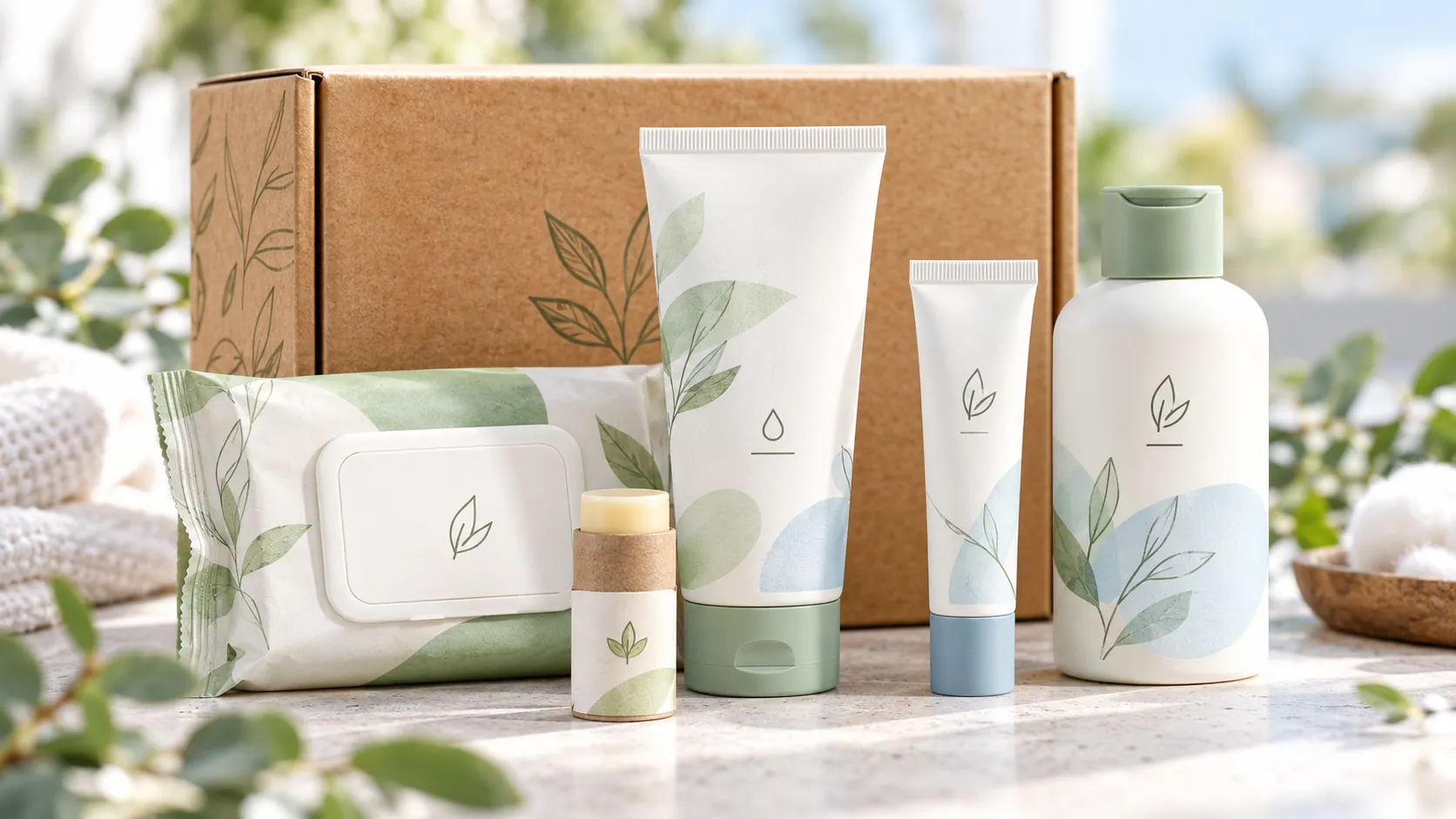 Cumplimiento de las normas de empaque cosmético en papel para el mercado de la UE; cajas de papel kraft impresas con tintas naturales para productos de belleza destinados a pieles sensibles